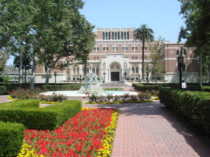 Photo of USC campus