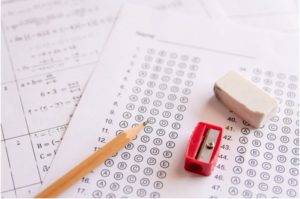 Image of standardized test